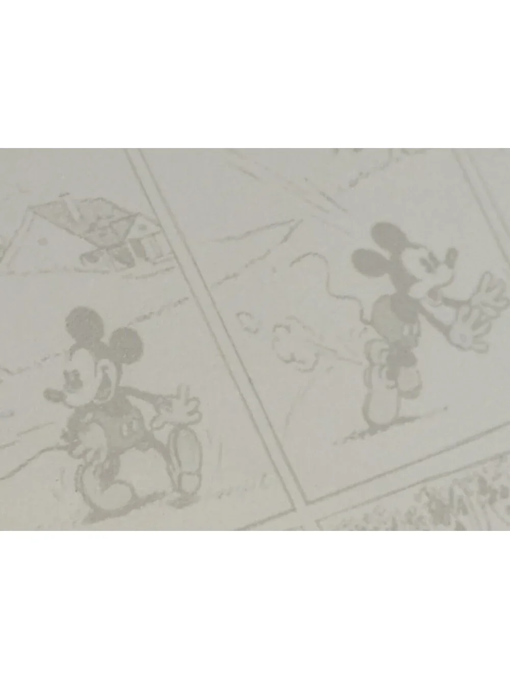 Disney Mickey Mouse Black Hardcover Lined Journal Notebook Ribbon Bookmark